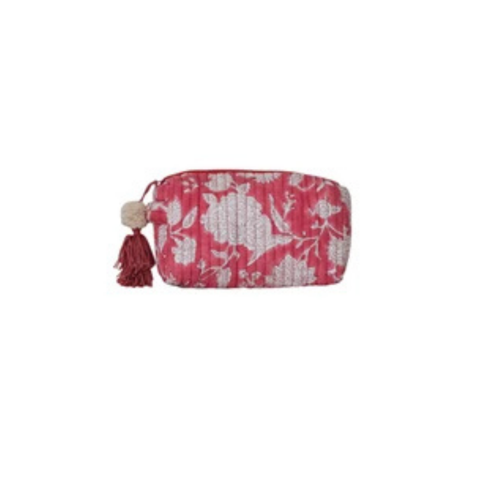 Small Block Zip Pouch - Madison's Niche