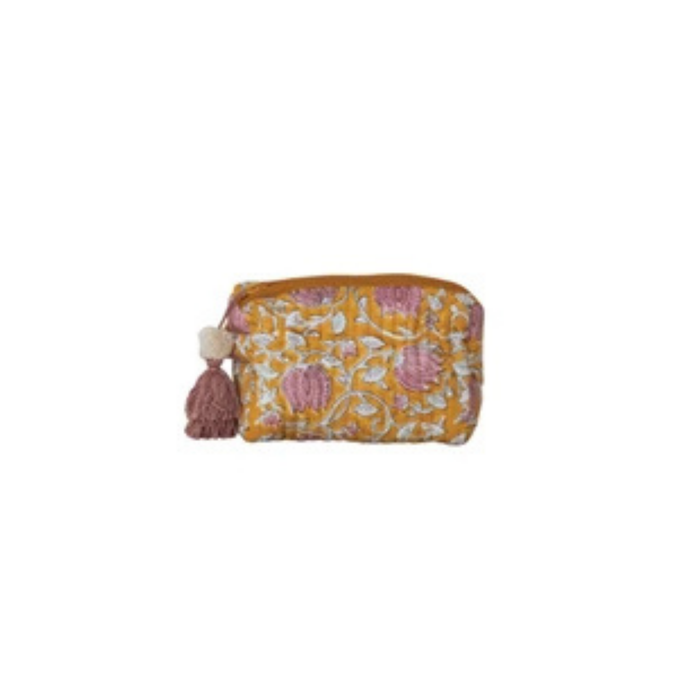Small Block Zip Pouch - Madison's Niche