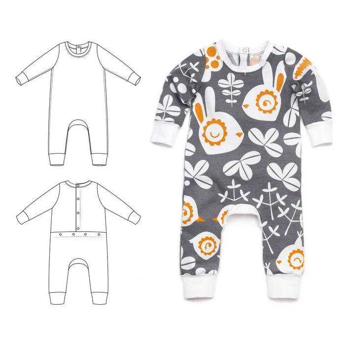 snap coverall : 68