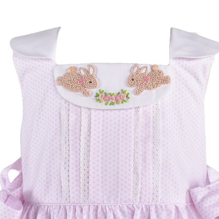 Sofia Bunnies Embroidered Dress