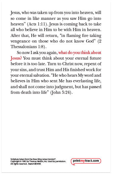 Some Things to Think About (NKJV)