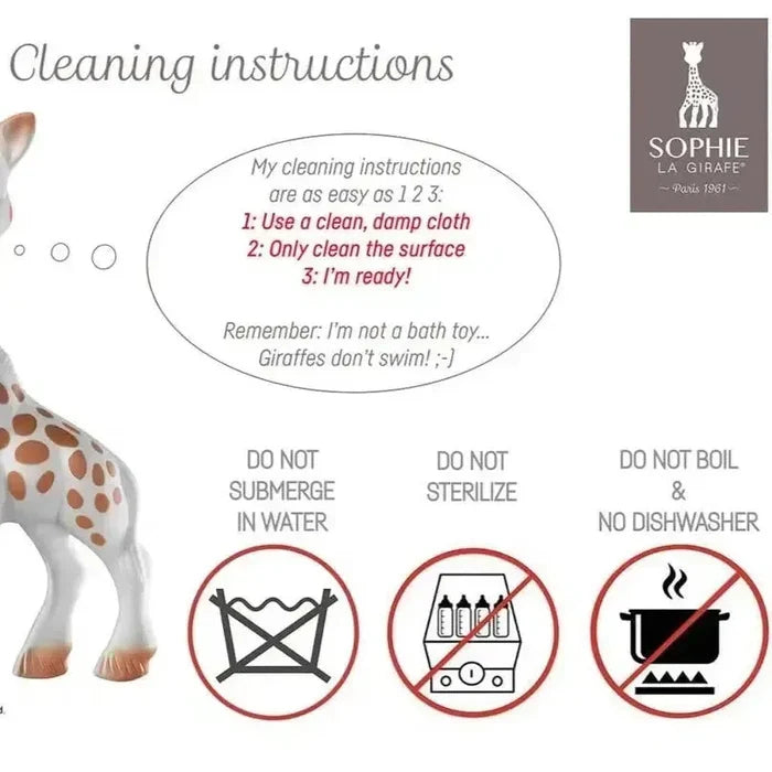 Sophie La Giraffe - From France-Rattles + Teething Toys-Posh Baby