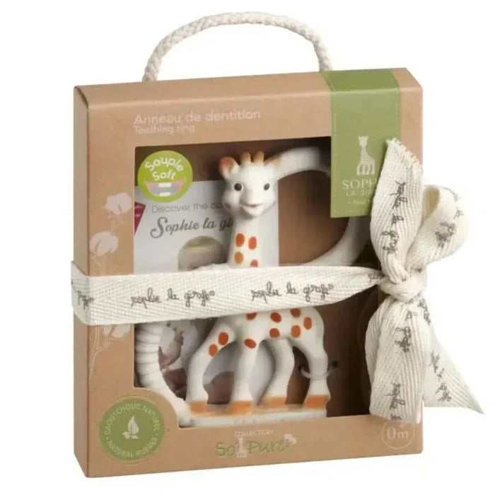 Sophie La Giraffe - So' Pure Vanilla Teether-Rattles + Teething Toys-Posh Baby