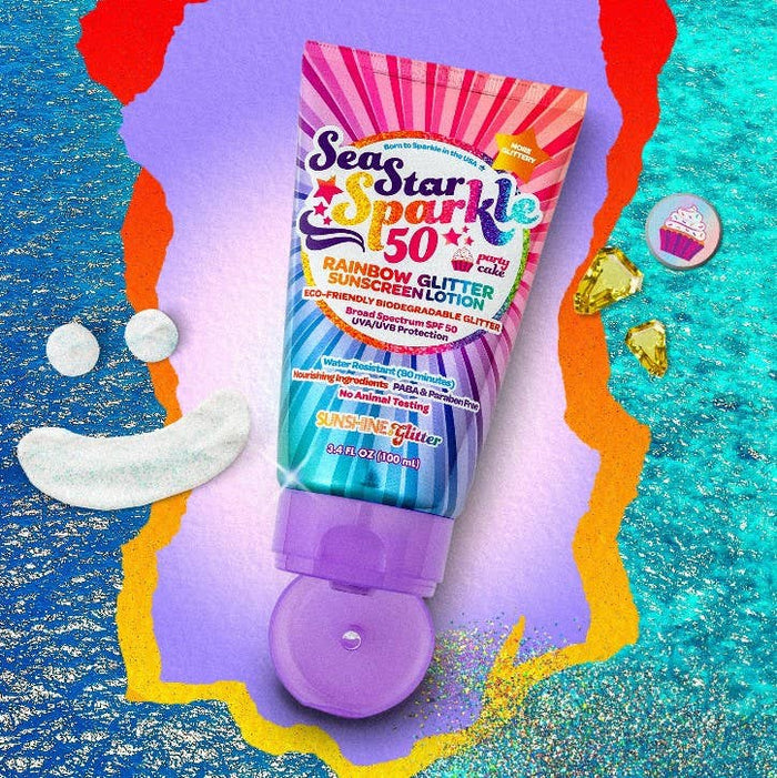 Sparkle Party SPF 50 Glitter Sunscreen