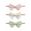 SpearmintLOVE - 3-Pack Nylon Bows - Stella