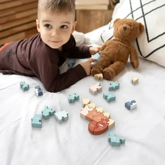 Speedy Monkey - ABC Dino Puzzle-Interactive-Posh Baby