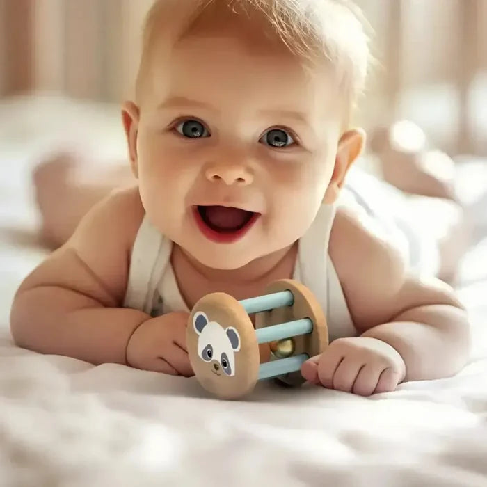 Speedy Monkey - Roller Rattles-Rattles + Teething Toys-Frog-Posh Baby