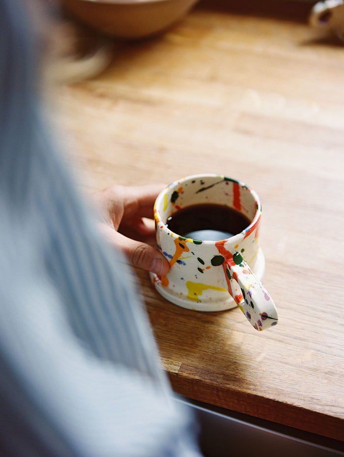 Splatter Mug by Peter Shire