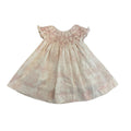 Stephanie Toile de Jouy Pink Handsmocked Dress