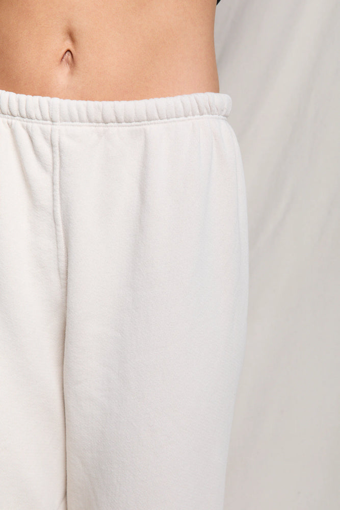 Stevie Fleece Easy Sweatpant - Whitecap Grey