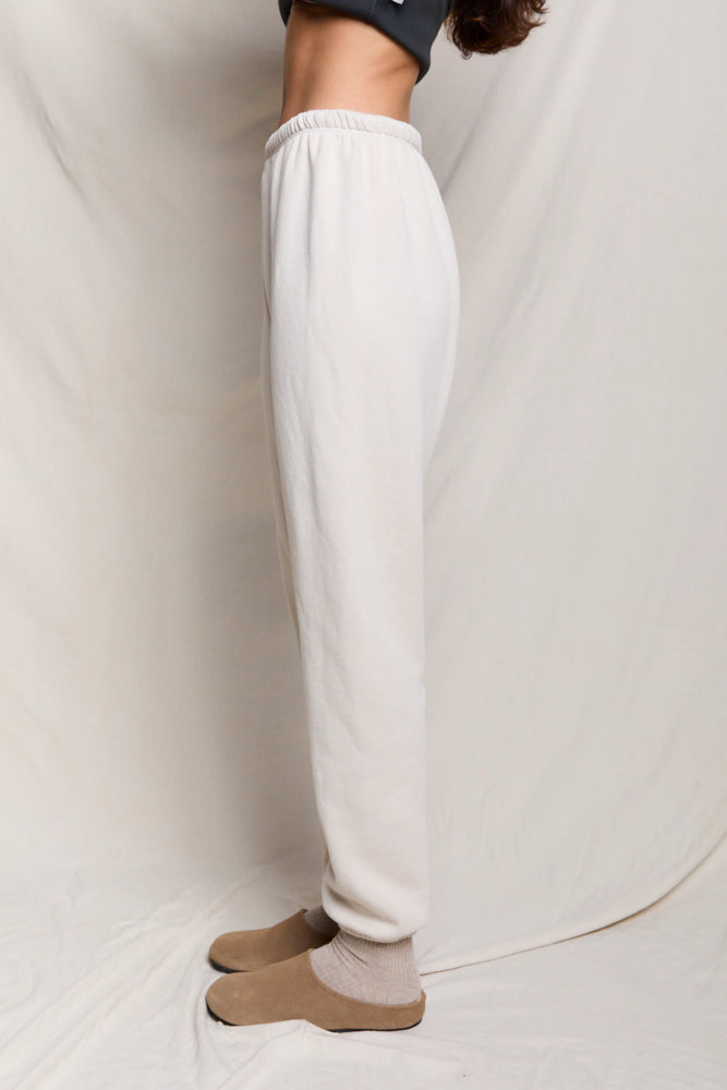 Stevie Fleece Easy Sweatpant - Whitecap Grey