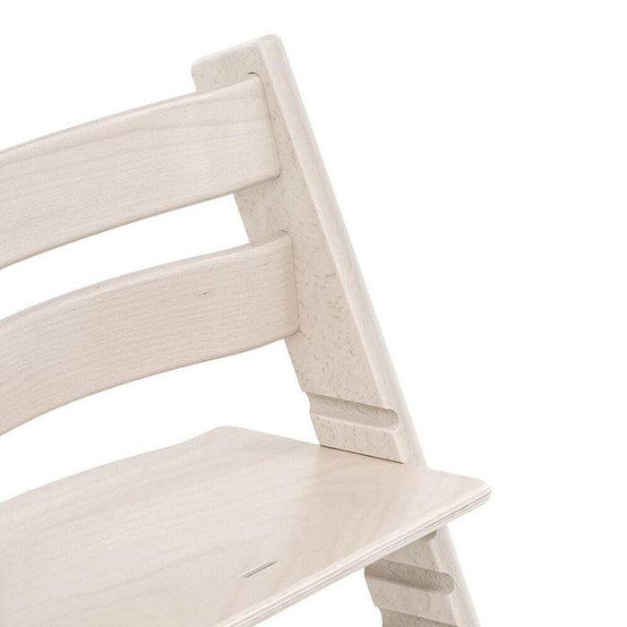 Stokke - Tripp Trapp Chair - Whitewash-Tripp Trapp Chairs-Posh Baby