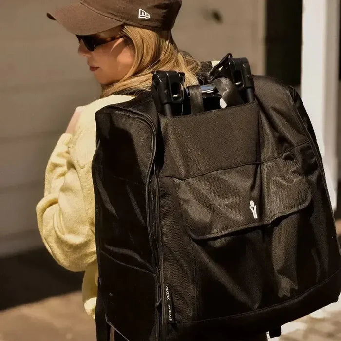Stokke - YOYO Travel Bag Backpack - Black-Stroller Accessories-Posh Baby