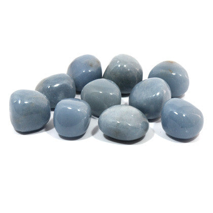 Stone: Angelite Tumbled Stone