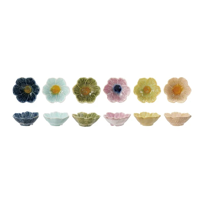 Stoneware Flower Bowl - Madison's Niche