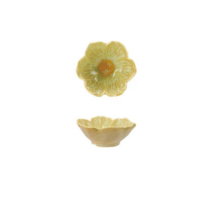 Stoneware Flower Bowl - Madison's Niche
