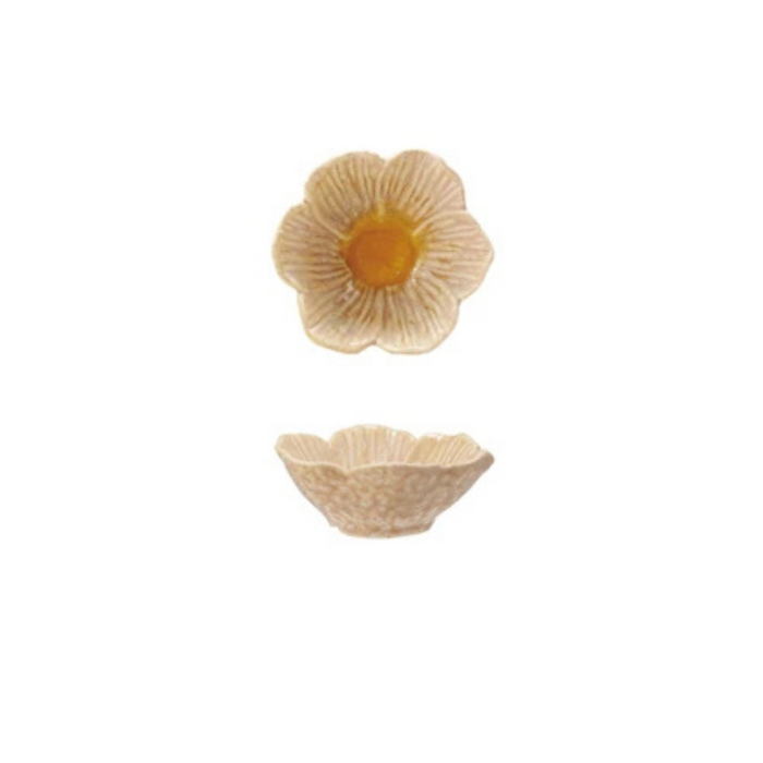 Stoneware Flower Bowl - Madison's Niche