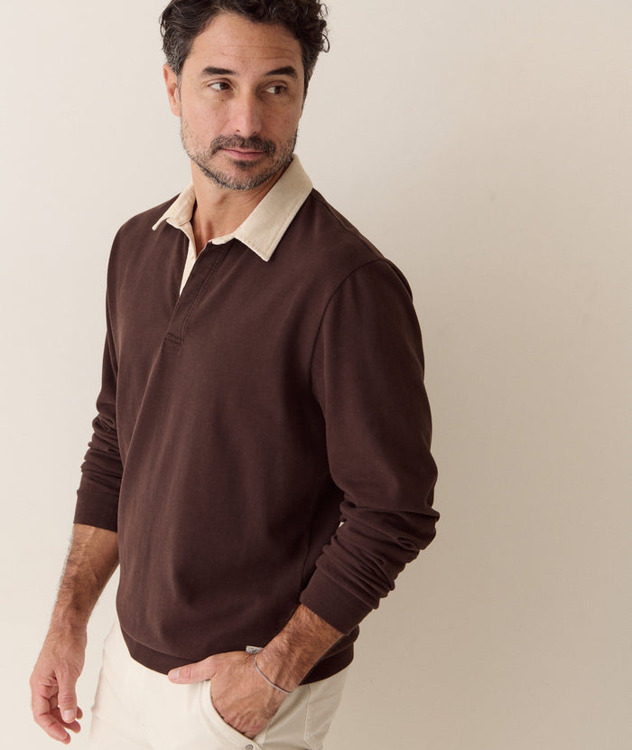 Sueded Rugby Polo - Java