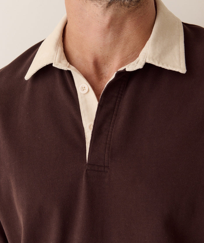 Sueded Rugby Polo - Java