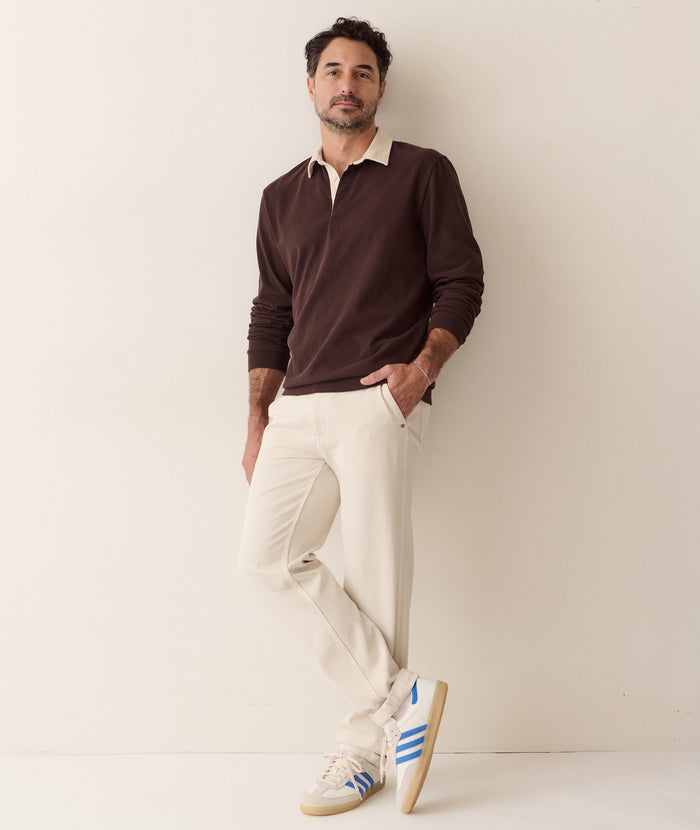 Sueded Rugby Polo - Java