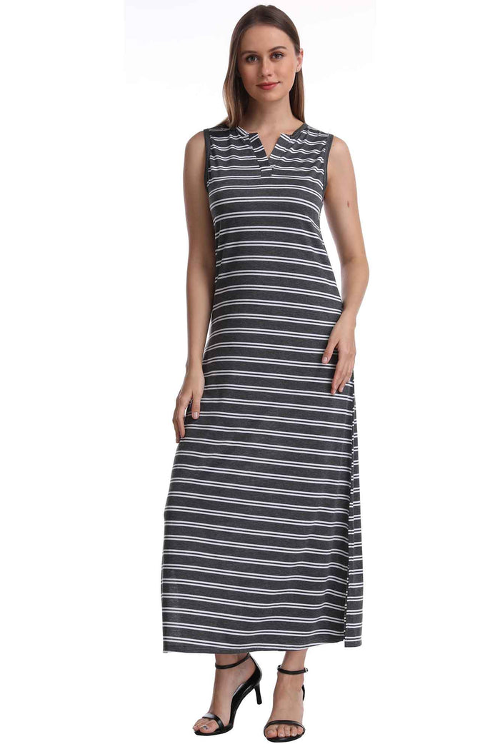 Gray/White Stripes / Small