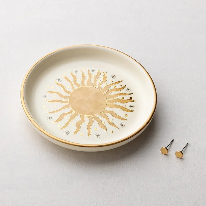 Sun Rays Jewelry Dish & Stud Earring Set - Madison's Niche