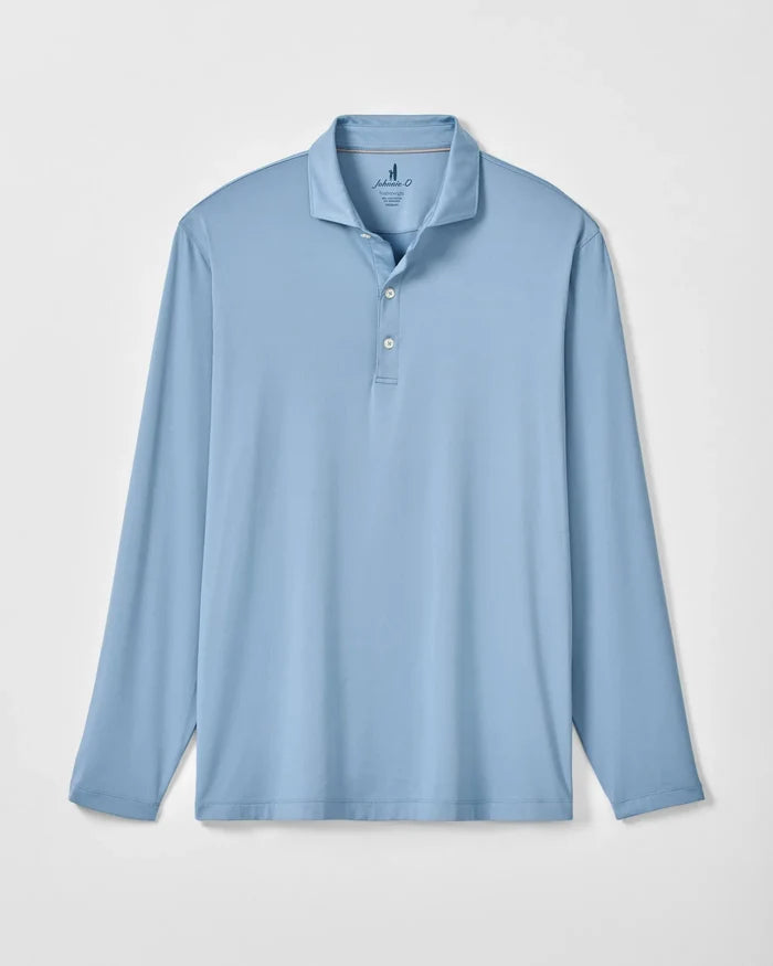 Swing Performance Polo in Carbon Fiber - Madison's Niche