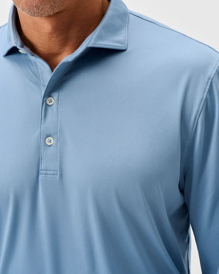 Swing Performance Polo in Carbon Fiber - Madison's Niche