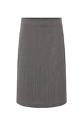 Tailored Straight Grain Skirt Multi Pinstripe
