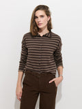 Taylor Cardigan in Cotton Cashmere - Chocolate/Truffle