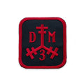 TDM3 Cross Red Patch - Bingo Merch