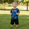 Tea - Graphic Short Sleeve Tee - Miro's Orcas-Short Sleeves-3-6M-Posh Baby