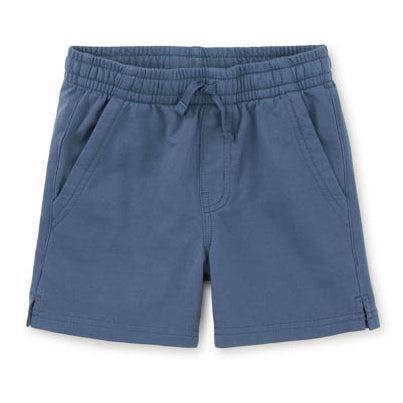 Tea - Knit Shorties - Navy-Bottoms-3-6M-Posh Baby