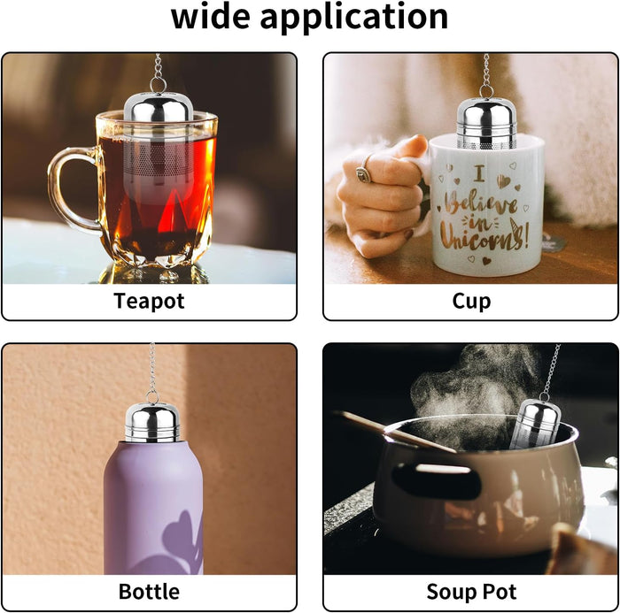 Tea Infusser Strainer - Stainless Steel 2 PACK.