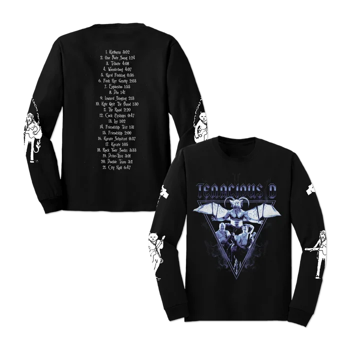 Tenacious D Self-Titled Artwork Longsleeve - Bingo Merch