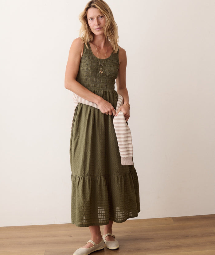 Tessa Midi Dress - Olive