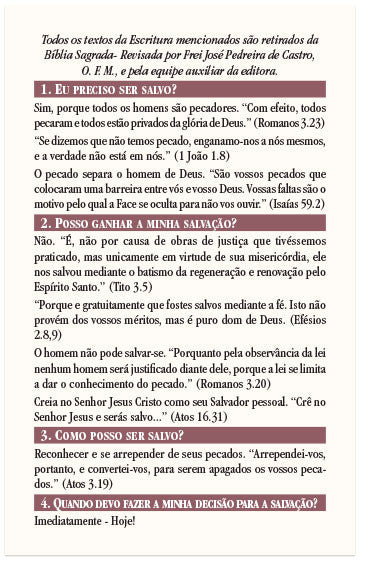 The Catholic Bible Says ... (Portuguese)