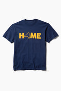 The Home T - Navy / Gold