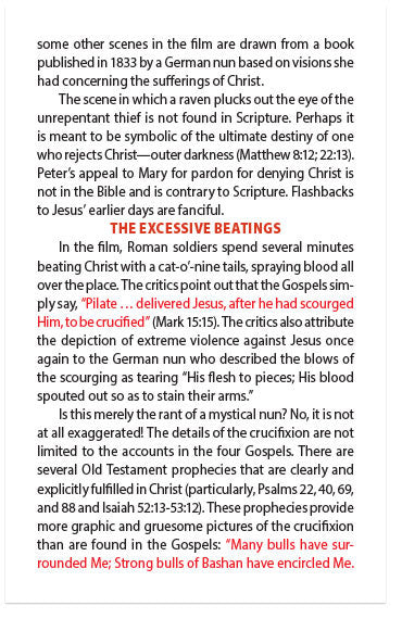 The Passion of the Christ: Is the Film Accurate? (NKJV)