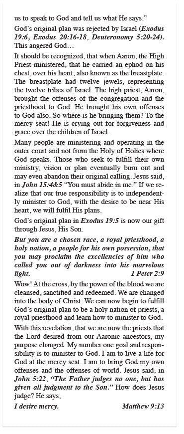 The Royal Priesthood The Order of Melchizedek