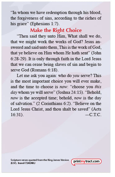 Time To Choose (KJV)