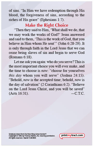 Time To Choose (NKJV)