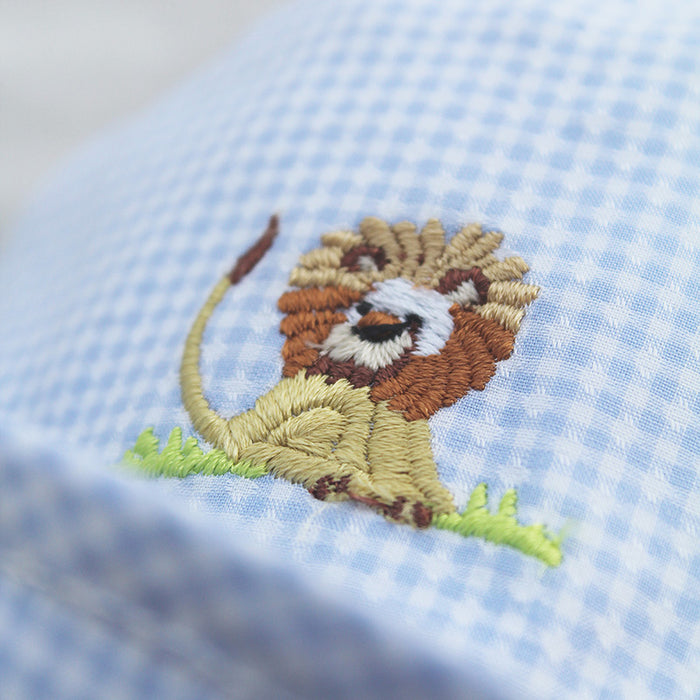 Toddler Sun Hat On Safari Lion 6-12 Months