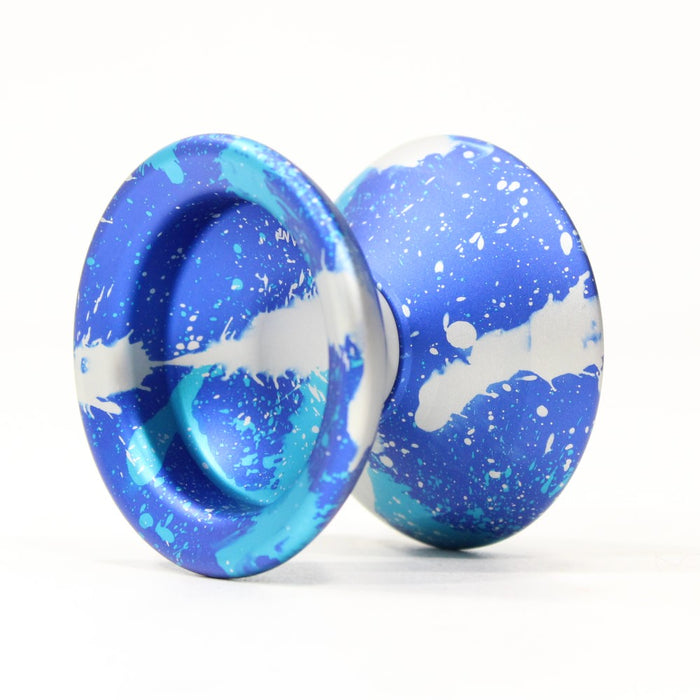 Blue Silver Acid Wash
