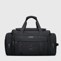 Travel Duffel Bag for Men Nylon Carry on Weekender Bag, three-quarter exterior angle
