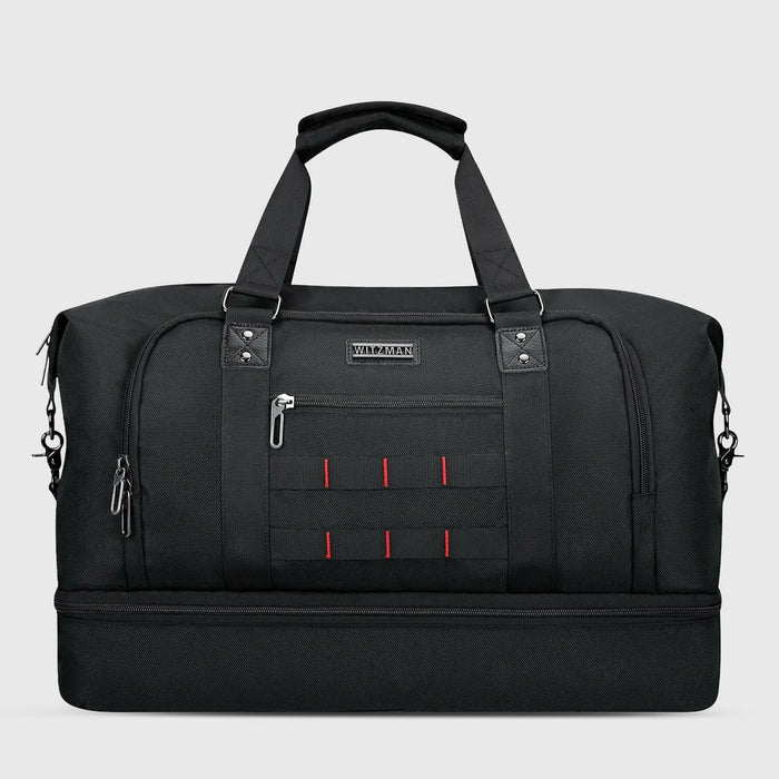 Black WITZMAN B696 toiletry bag product view