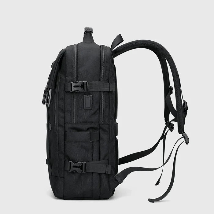 WITZMAN B716 nylon travel backpack product view 3