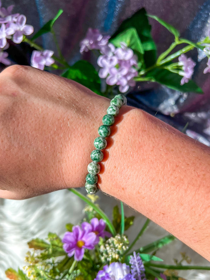 Tree Agate Bracelet {8mm}