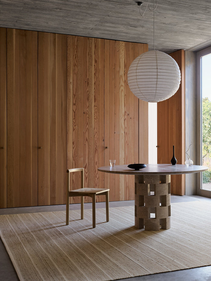 Trellis rug in Natural & Sandstone
