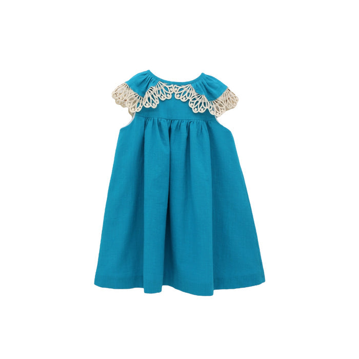 Tristana Turquoise Girl Dress